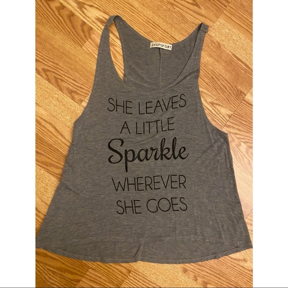 jonathan saint | Tops | Jonathan Saint She Leaves A Little Sparkle ...